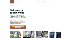 Desktop Screenshot of ilprimo.com